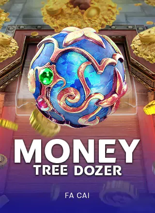 ไอคอนเกมสล็อตเหรียญกลมในลูกแก้ว Money Tree Dozer ในคู่มือ tmb66