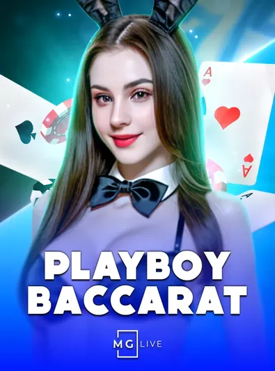 ไอคอนบาคาร่า Playboy Baccarat หญิงสาวชุดกระต่ายพื้นฟ้า ในคู่มือ tmb66