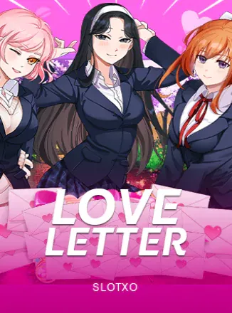 ไอคอนเกมสล็อตธีมอนิเมะสาวเรียนหลายคน Love Letter