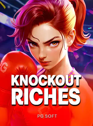 ไอคอนเกมสล็อตนักมวยสาวผมแดง Knockout Riches