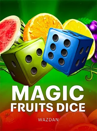 ไอคอนเกมสล็อตลูกเต๋าและผลไม้ Magic Fruits Dice